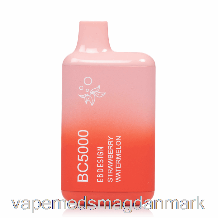 Vape Med Smag Bc5000 Engangsjordbær Vandmelon